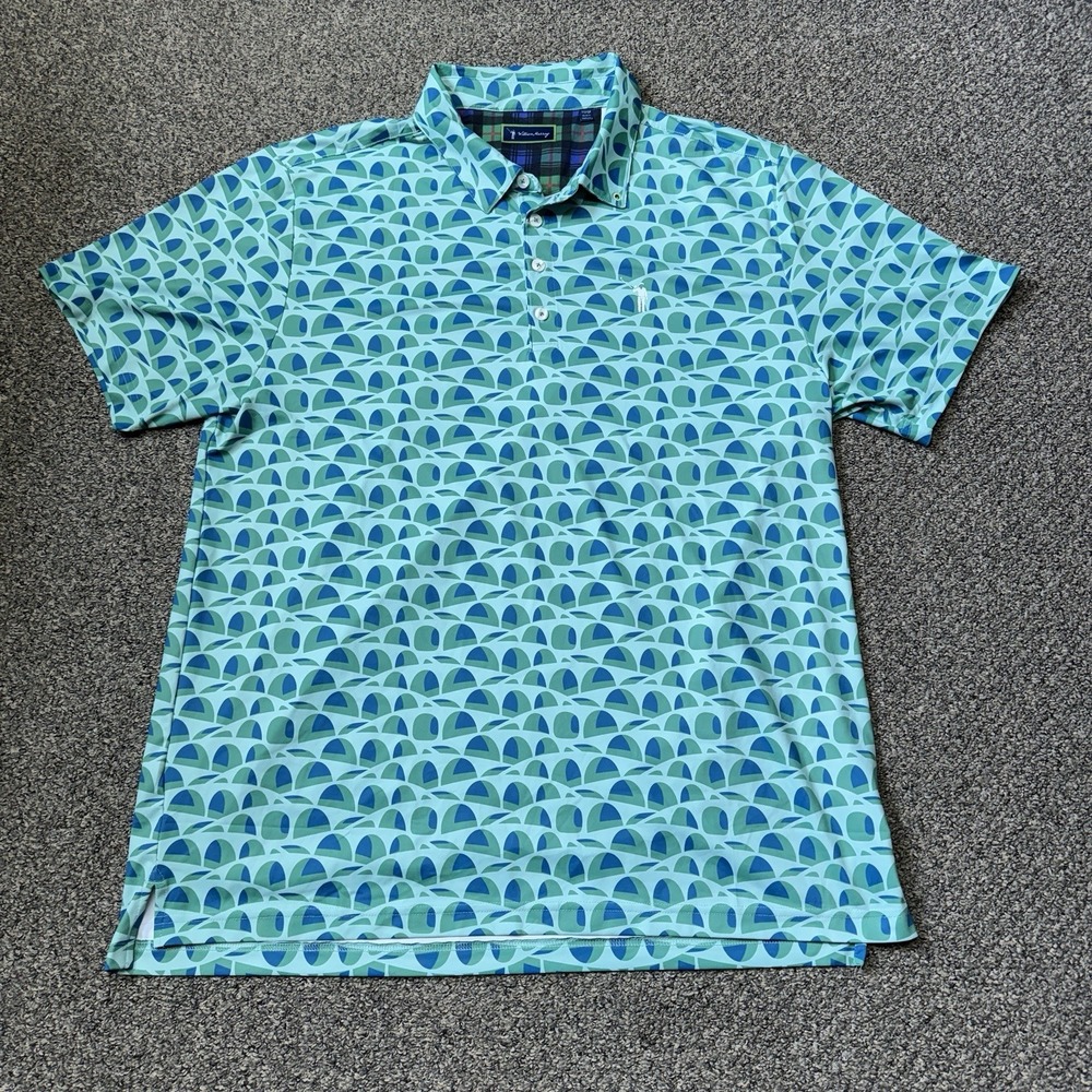 Lot Of 5 William Bill Murray Golf Polo Shirts XL Colorful Cocktail Pizza Beach - Picture 15 of 15